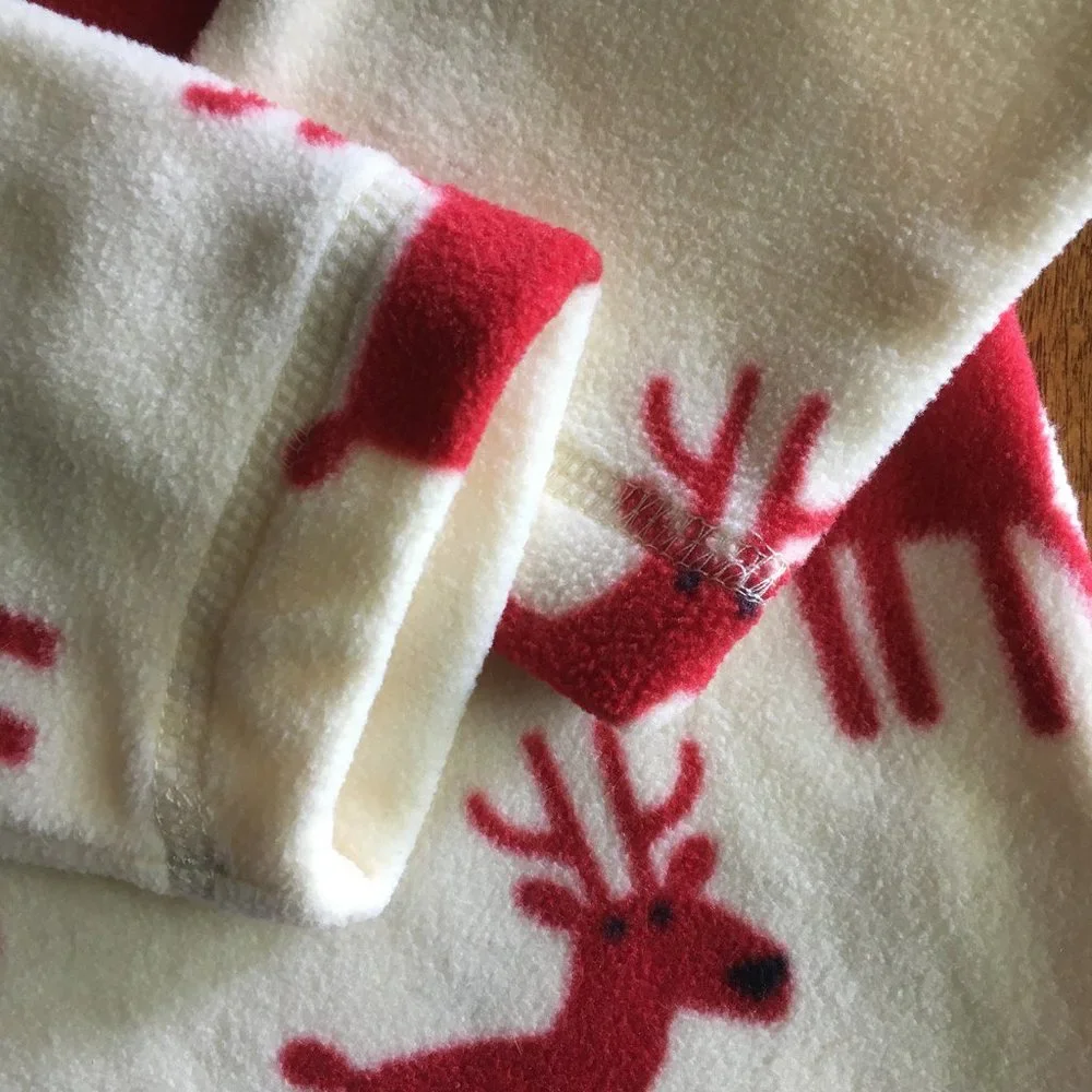 Hanna Andersson reindeer fleece 100